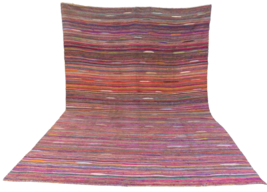 New 9x12 Colourful Silk Swedish Scandinavian Flat-weave Rug Turkish Kilim - £616.70 GBP