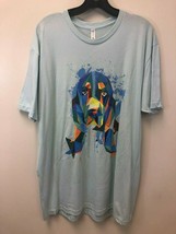 Next Level Men&#39;s XL Graphic T-Shirt Beagle or Hound Dog, Light Blue - £7.08 GBP