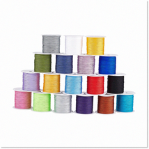 Vibrant 378 Yards Nylon String Thread Set - Perfect for Jewelry Making, Macrame, - £51.30 GBP