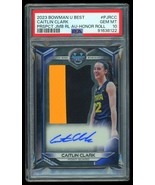 CAITLIN CLARK 2023-24 Bowman Best U Prospect Jumbo Relic Auto Honor Roll... - $7,918.42