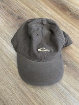 Drake Hat Cap Mens Brown Waxed Cloth Strapback Embroidered Logo Hunting ... - $11.30