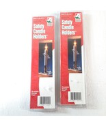 NEW Adams Safety Window Candle Holders w/ Suction Cups 2 packs 4 total C... - $13.00