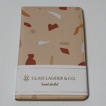 Glass Ladder &amp; Co X Kristine Lubinsky Terrazzo Travel Wallet Brand New MSRP $108 - £24.08 GBP