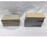 Lot Of (90)  Rectangle Metal Miniature Bases 1&quot; X 2&quot; - $29.69