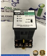 Oriental Motor SBR502 Brake Reverse Pack Motor Controller With P2CF-11 S... - $406.14 CAD