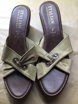 Italian Shoe Makers Italy size 11 Taupe - $24.26