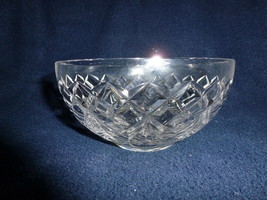 Crystal Lead Waterford Round Bowl 6&quot; Diameter No Cracks Or Chips New (A) - £26.45 GBP
