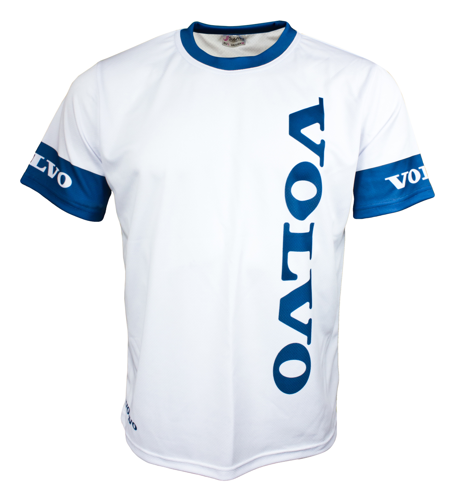 Volvo White Fan T-Shirt Motorsports Car Racing Sports Top Gift New Fashion
