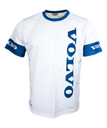 Volvo White Fan T-Shirt Motorsports Car Racing Sports Top Gift New Fashion  - $43.59 CAD