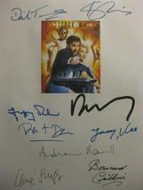 Doctor Who Voyage of Damned Signed TV Script Screenplay X9 Autograph David Tenna - £16.07 GBP