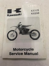1999 2000 Kawasaki KX125 KX250 Service Repair Shop Manual Oem - £55.96 GBP