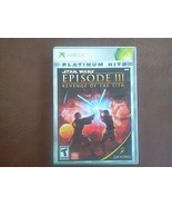 Star Wars: Episode III Revenge of the Sith Microsoft Xbox Platinum Hits  - $358.07 MXN