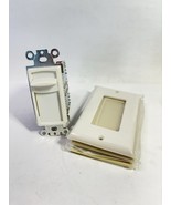 OSD In Wall Volume Control Slider White Trim 300W Impedance Matching VMS300 - $26.00