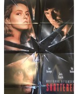 1991 Shattered Original Movie House Full Sheet Poster 1-Sheet Folded - £7.77 GBP