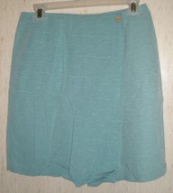 Womens August Silk Lifestyle Aqua Skort Size 6 - £18.32 GBP