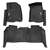 OREALTREND Floor Mats  for Silverado 2500HD 3500HD 20-24 Black TPE All-W... - £130.90 GBP