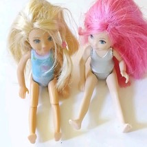 Mattel Barbie Chelsea fashion doll lot of 2 4inches - $12.00