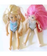 Mattel Barbie Chelsea fashion doll lot of 2 4inches - £9.46 GBP