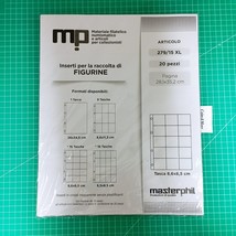 Masterphil Art. 279/15 XL- Pages With 15 Horizontal Pockets – Format 8.6 × - £17.20 GBP