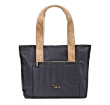 Alviero Martini Prima Classe Women Bag - Designer Black Tote Elegant Large - $312.70 CAD