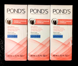 3-PACK Pond&#39;s Perfect Colour Complex Beauty Cream 1.35 fl oz SAME-DAY SHIP - £7.91 GBP