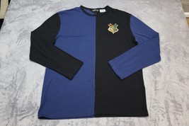 Harry Potter Wizarding World Shirt Men XL Hogwarts Color Block Crewneck LS - £20.55 GBP