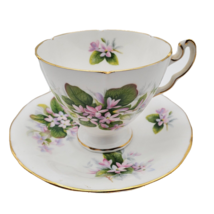 Royal Adderley Vintage Tea Cup Saucer Set Bone China England Mayflower Pattern - £11.51 GBP