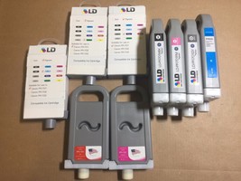 Used - 9 Pk Compatible Canon PFI-701 Inks For Image Prograf iPF8000S/iPF9000S - £271.43 GBP