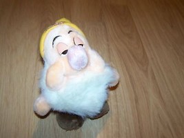 Disney Store Snow White and the Seven Dwarfs Sleepy Dwarf Plush Stuffed ... - £11.79 GBP