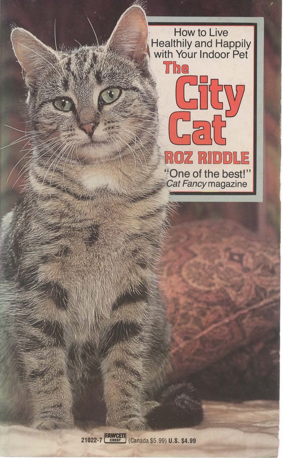 The City Cat (paperback) Roz Riddle 0449210227 - $4.00