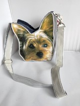 FuzzyNation YORKIE &quot;lunchbox&quot; style Purse - Small Damage on Strap - £39.95 GBP