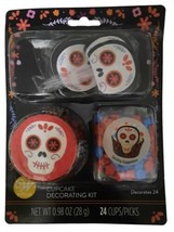 Day of the Dead Cupcake Decorating Kit Wilton Decorates 12 - $7.42