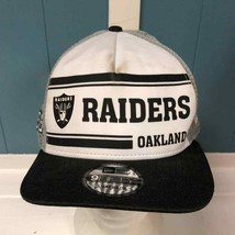 Men&#39;s Las Vegas Raiders New Era NFL Sideline 9FIFTY 1960 Snapback Adjust... - £50.83 GBP