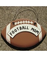 WD1900A - Football Mom Wood Sign - £1.37 GBP