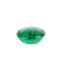 CFZ-108-12-0 3 in. Clear Gel Floating Candles, Hunter Green - 72 Piece - £135.50 GBP