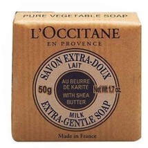 L&#39;occitane shea butter milk extra-gentle soap 1.7oz set of 8 - £34.06 GBP