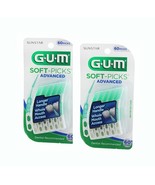 Dental Floss GUM Soft-Picks Wider Advanced - 60 Count 2 Pack - $11.53 CAD