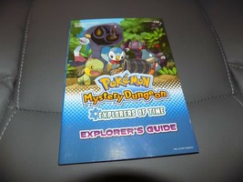 Pokemon Mystery Dungeon Explorers of Time Explorer&#39;s Guide Book NEW - £13.72 GBP