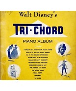 Walt Disney Tri Chord Piano 1955 Song Book 1st Edition PB Collectible C4 - $925.29 MXN