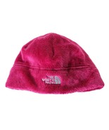 Girls North Face Pink Fluffy Beanie Fleece - $18.24 CAD