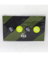 NIKE+ HKG Number Bib Clips / Snap Buttons - Hong Kong Nikeplus 2017 - £13.38 GBP