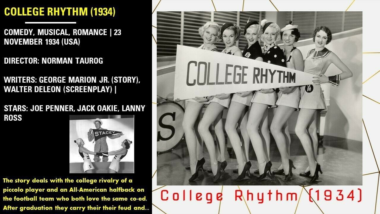 College Rhythm (1934) - $5.99