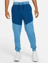 Nike Sportswear Tech Fleece Joggers Pants Tapered Cuffed Dutch Court Blue 2XL - £61.30 GBP