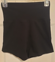 Girls Black Mopas Stretch Athletic Shorts - Elastic Waist - Girls S - Rn 65914 - £5.39 GBP