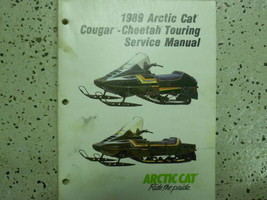 1989 Arctic Cat Cougar Cheetah Touring Service Repair Shop Manual FACTORY OEM x - $90.20