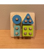 Lovevery Sort and Stack Peg Puzzle - wood montessori toy - $15.48