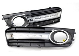 AupTech Car Daytime Running Lights LED DRL Daylight Fog Lamps Kit for Audi A4... - £154.27 GBP