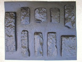 #OKL-01 Limestone Concrete Rock Molds(9) Make 100s Veneer Stone For Pennies Each image 4