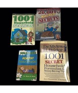 Bader Book lot 1001 Household Secrets Kitchen Secrets Money Tips healthy... - £11.80 GBP