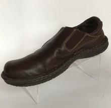 BORN Leather Closed Toe Slip On Earth Walker Flats, Brown (Size 9) - £15.94 GBP